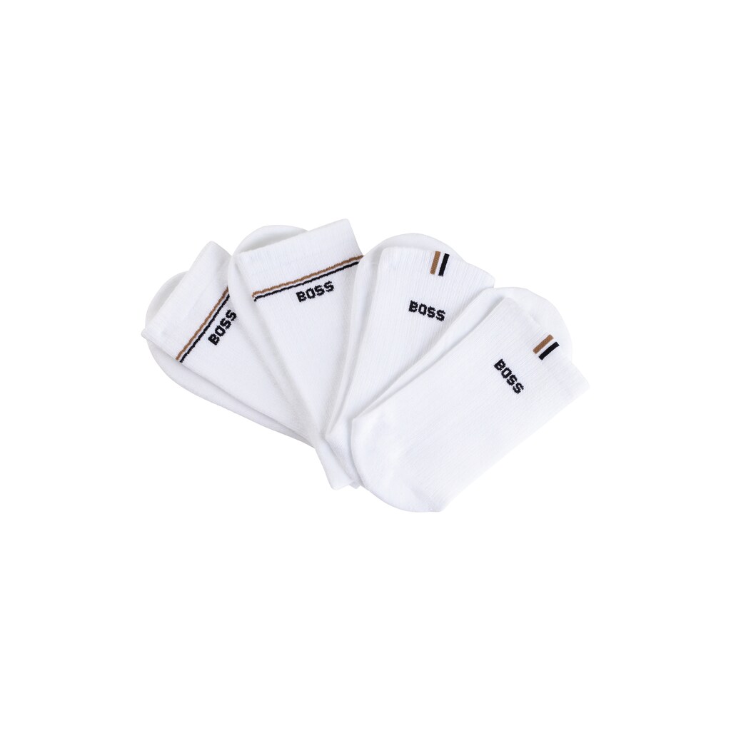 BOSS Socken »2P QS Iconic CC W« (Packung 2 Paar 2er) Mit BOSS-Logoschriftzug Bestellen