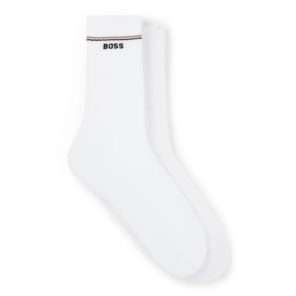 BOSS Socken »2P QS Iconic CC W« (Packung 2 Paar 2er) mit BOSS-Logoschriftzug bestellen