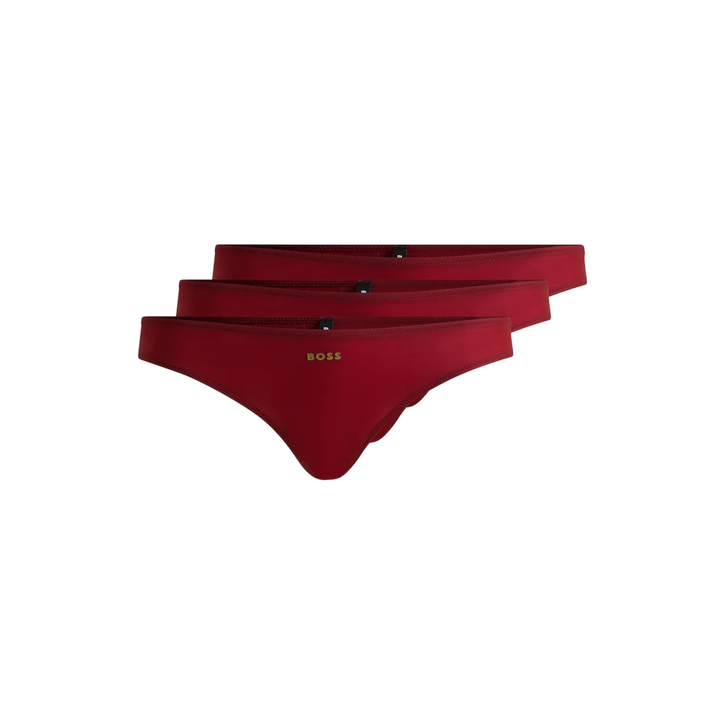 BOSS Tanga (Packung 3 St.) Mit Markenlogo Bestellen