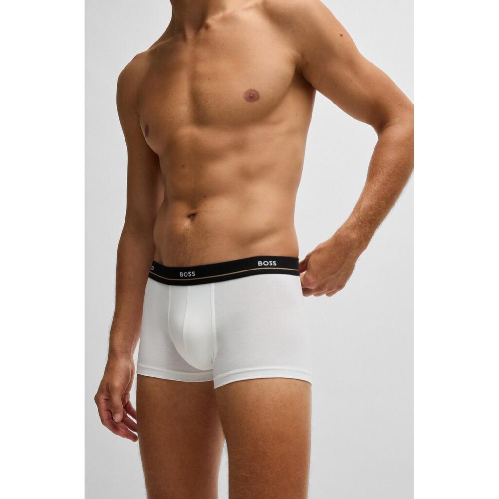 BOSS Trunk »Trunk 5P Essential« (Packung 5 St. 5er Pack) Mit Modischem Teilweise Kontrastfarbenen BOSS Logo-Elastikbund Online Bestellen