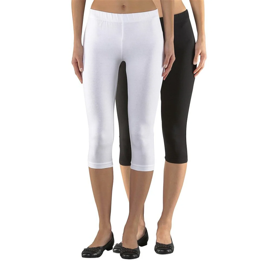 Boysen's Leggings (Packung 2er-Pack) In Capri-Länge