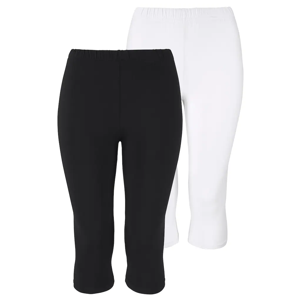 Boysen's Leggings (Packung 2er-Pack) in Capri-Länge