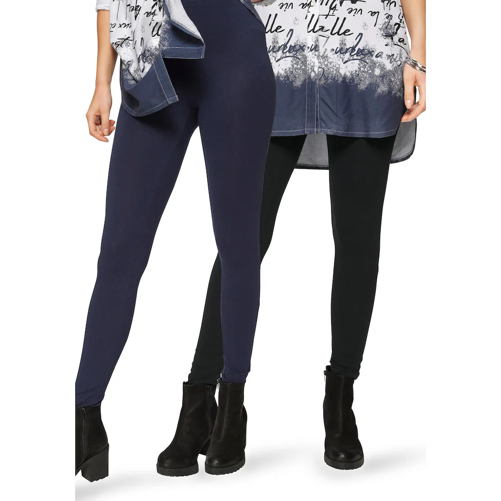 Boysen's Leggings (Packung 2er-Pack) Mit Baumwolle NEUE FARBE