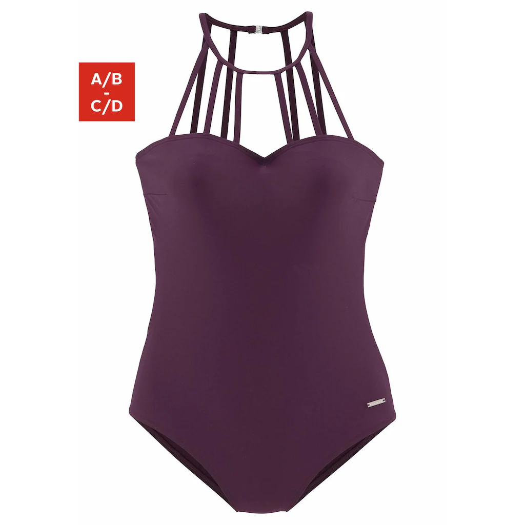 Bruno Banani Badeanzug mit eleganter Ausschnittvariante online kaufen
