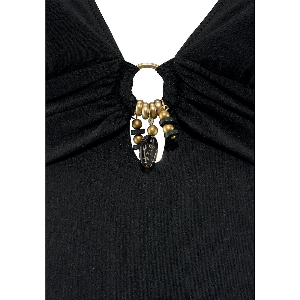 Bruno Banani Badeanzug Mit Gold-schwarzen Accessoires ▷ Für