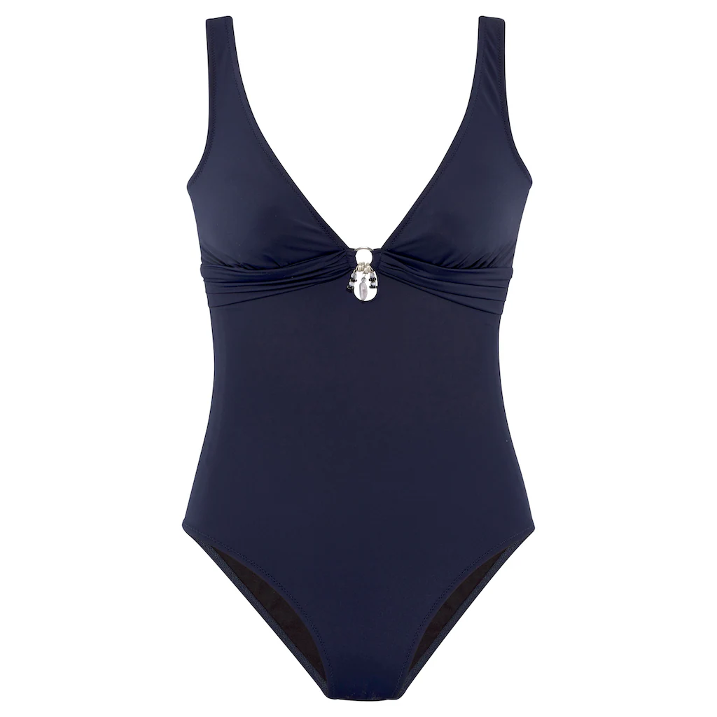Bruno Banani Badeanzug Mit Silberfarbenem Accessory Bestellen