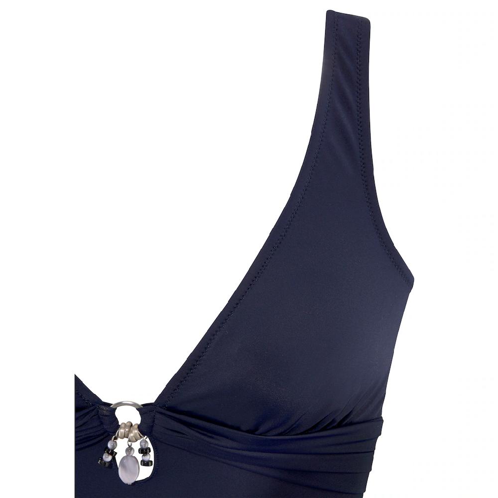 Bruno Banani Badeanzug Mit Silberfarbenem Accessory Bestellen