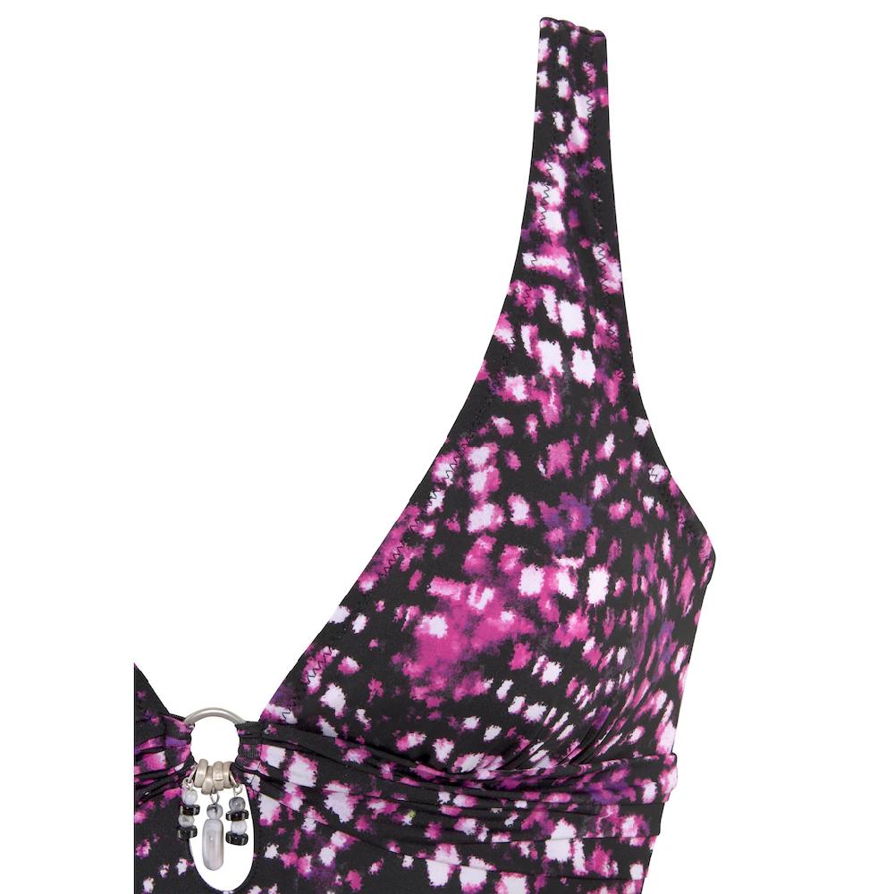 Bruno Banani Badeanzug Mit Silberfarbenem Accessory Bestellen