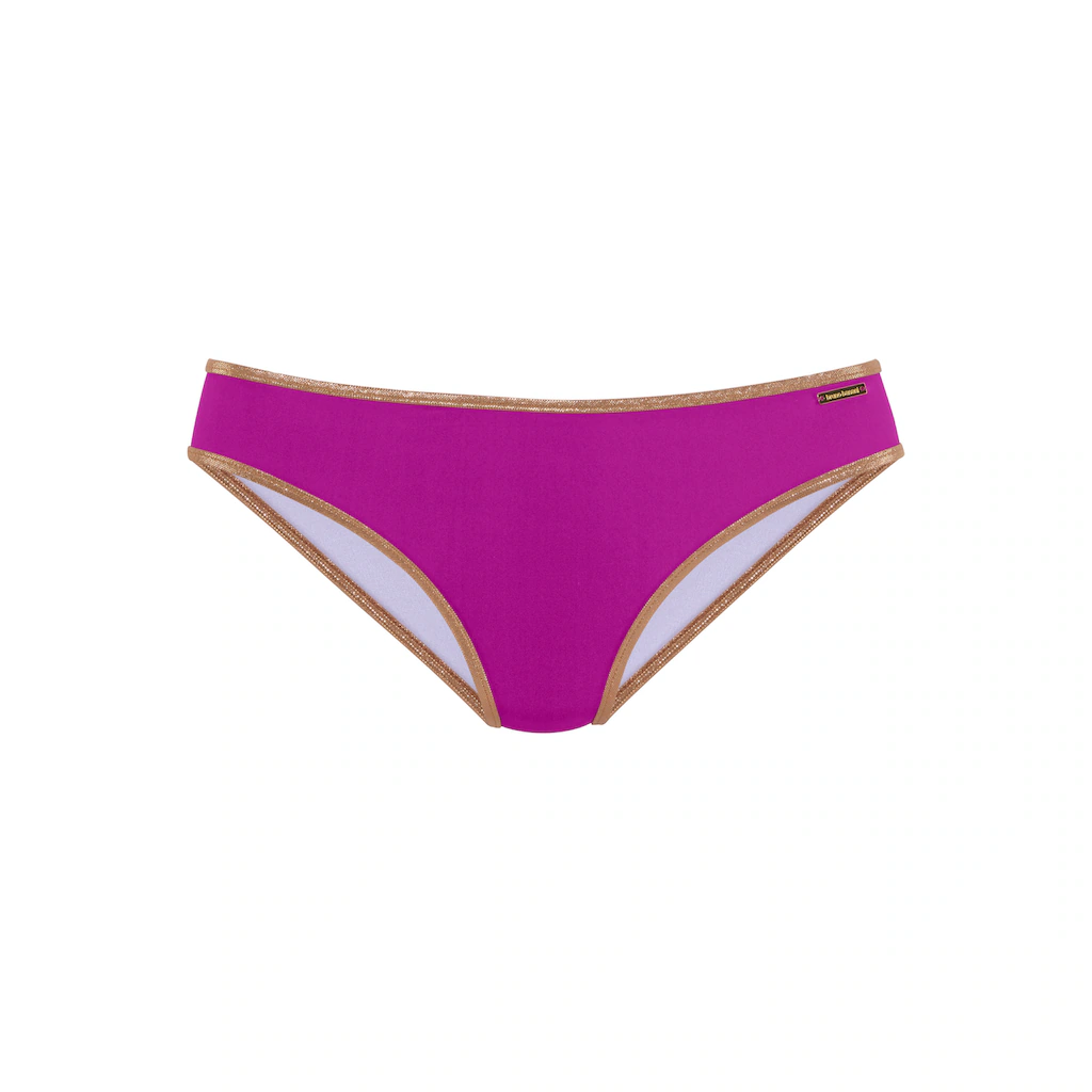 Bruno Banani Bikini-Hose »Milano« Mit Kupferfarbener Paspel Online Kaufen
