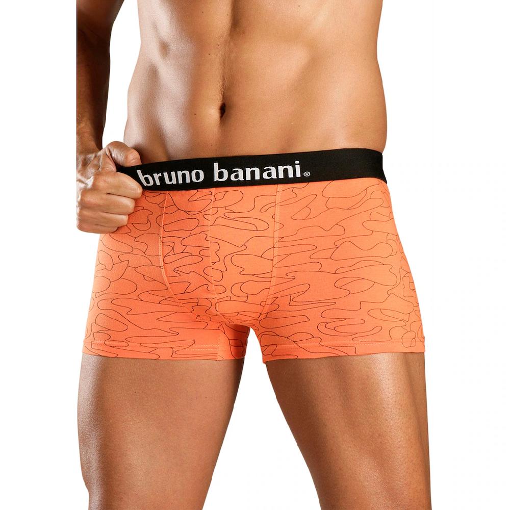 Bruno Banani Boxer »Boxershorts Für Herren« (Packung 4 St.) Mit Kontrast-Webbund ▷ Für