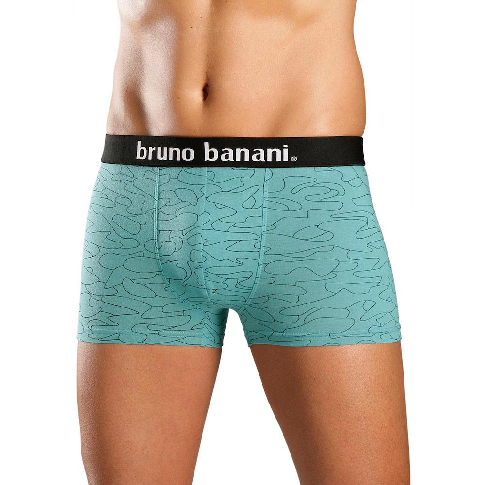 Bruno Banani Boxer »Boxershorts Für Herren« (Packung 4 St.) Mit Kontrast-Webbund ▷ Für