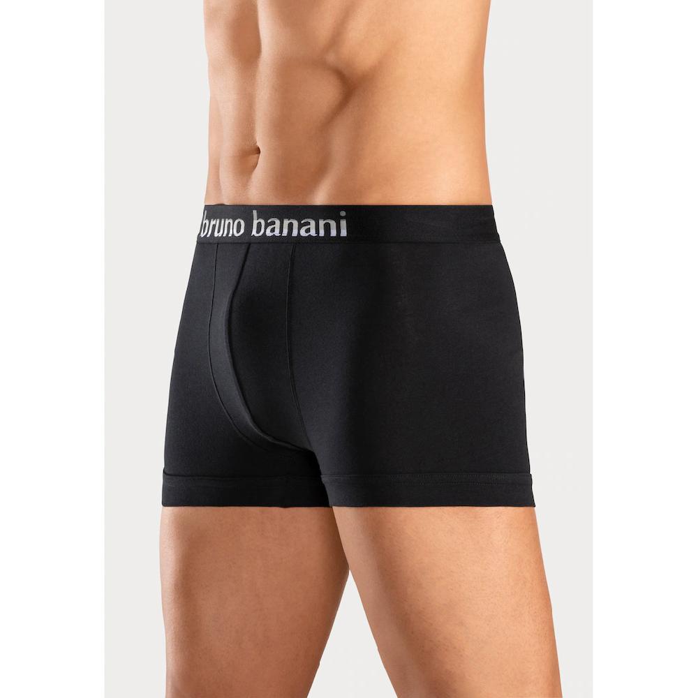 Bruno Banani Boxer »Boxershorts Für Herren« (Packung 5 St.) Mit Streifen Logo Webbund Bestellen