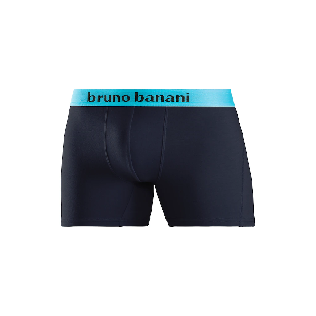 Bruno Banani Boxer »Boxershorts Für Herren« (Packung 4 St.) Mit Längerem Bein Und Auffälligen Logobund Kaufen