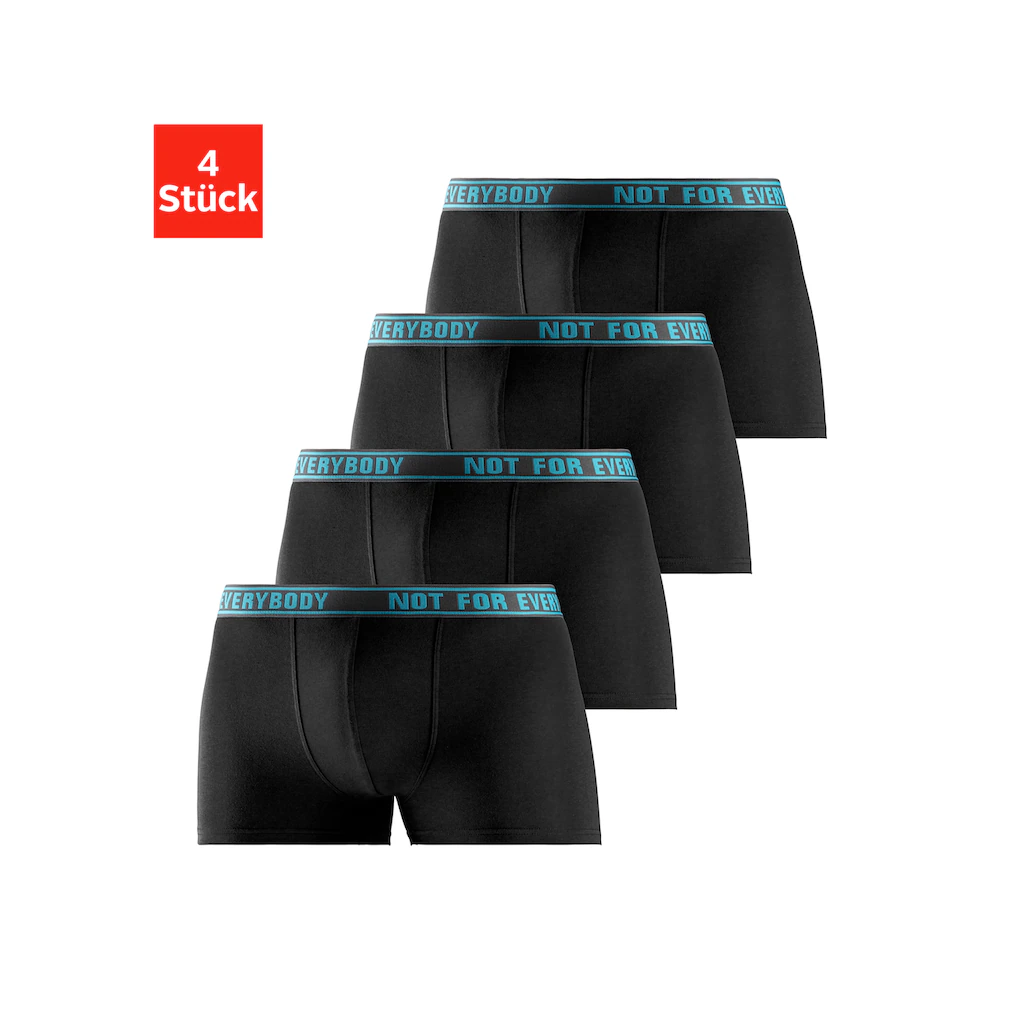 Bruno Banani Boxer »Boxershorts für Herren« (Packung 4 St.) mit Schriftzug im Bund online bestellen