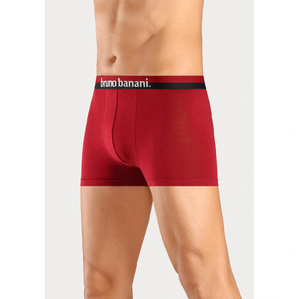 Bruno Banani Boxer »Boxershorts Für Herren« (Packung 4 St.) Mit Erhabenem Logo-Druck Auf Dem Bund Kaufen