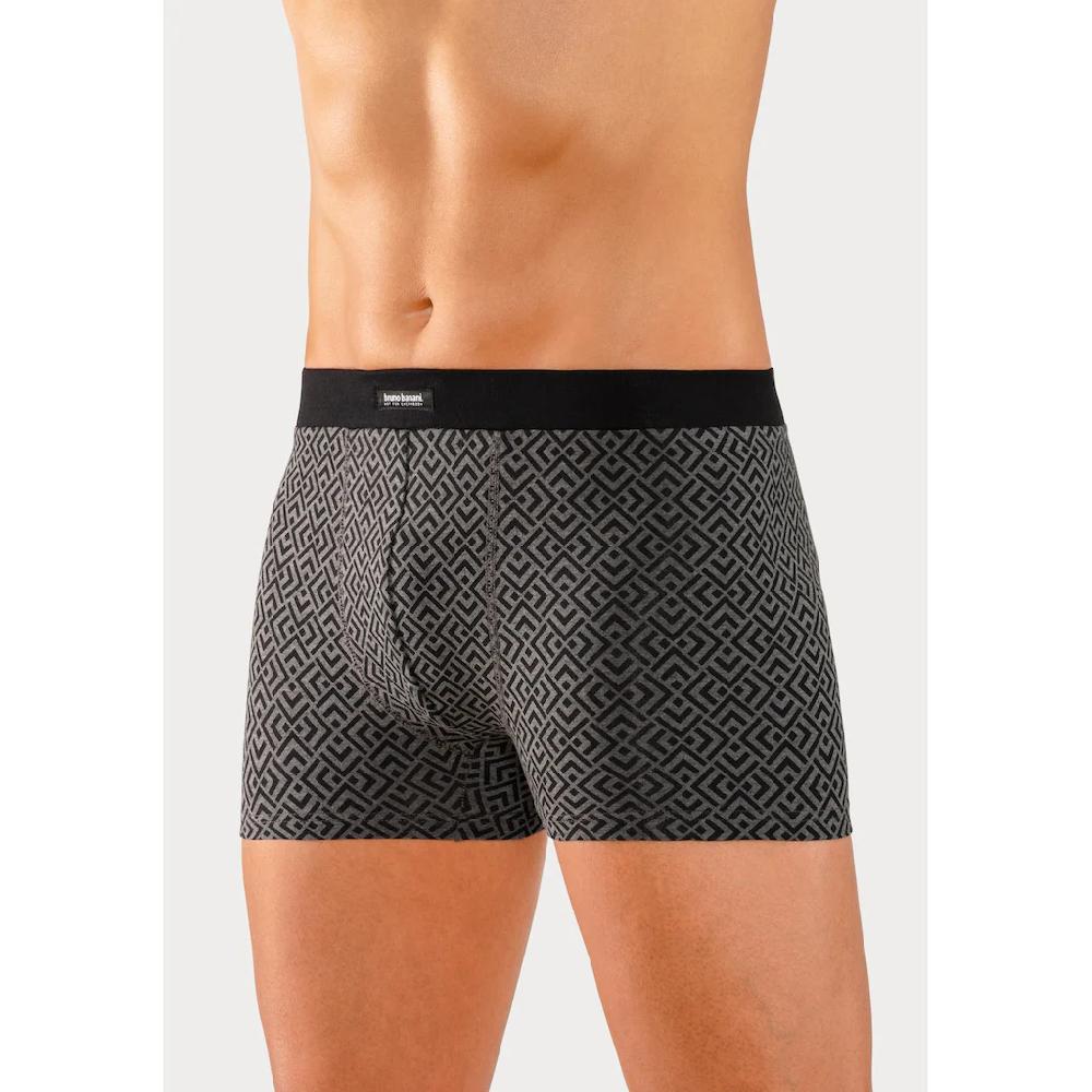 Bruno Banani Boxer »Boxershorts Für Herren« (Packung 3 St.) 1x Mit Modischem Druck Bestellen