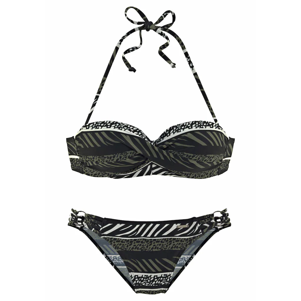 Bruno Banani Bügel-Bandeau-Bikini In Wickeloptik Online Kaufen