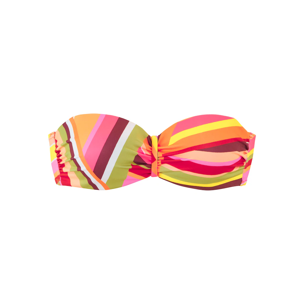 Bruno Banani Bügel-Bandeau-Bikini Mit Grafischem Druck Bestellen