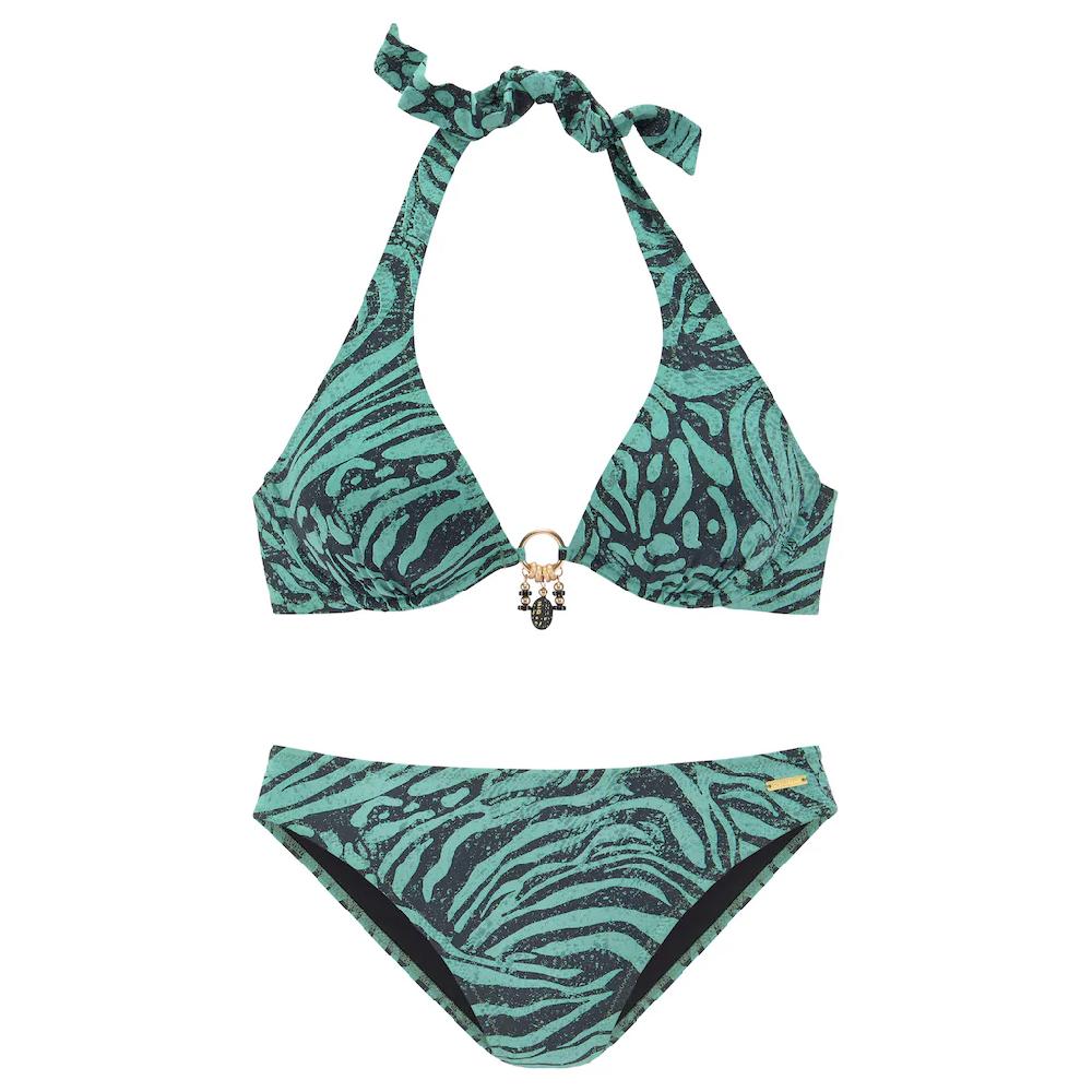 Bruno Banani Bügel-Bikini In Trendigem Animalprint ▷ Für