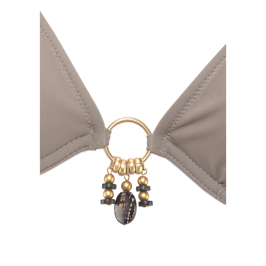 Bruno Banani Bügel-Bikini Mit Gold-schwarzenen Accessories Bestellen