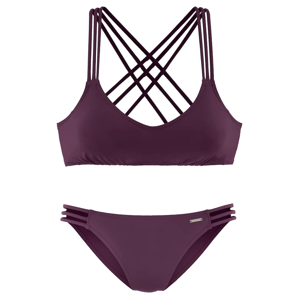 Bruno Banani Bustier-Bikini Mit Zierbändern Kaufen