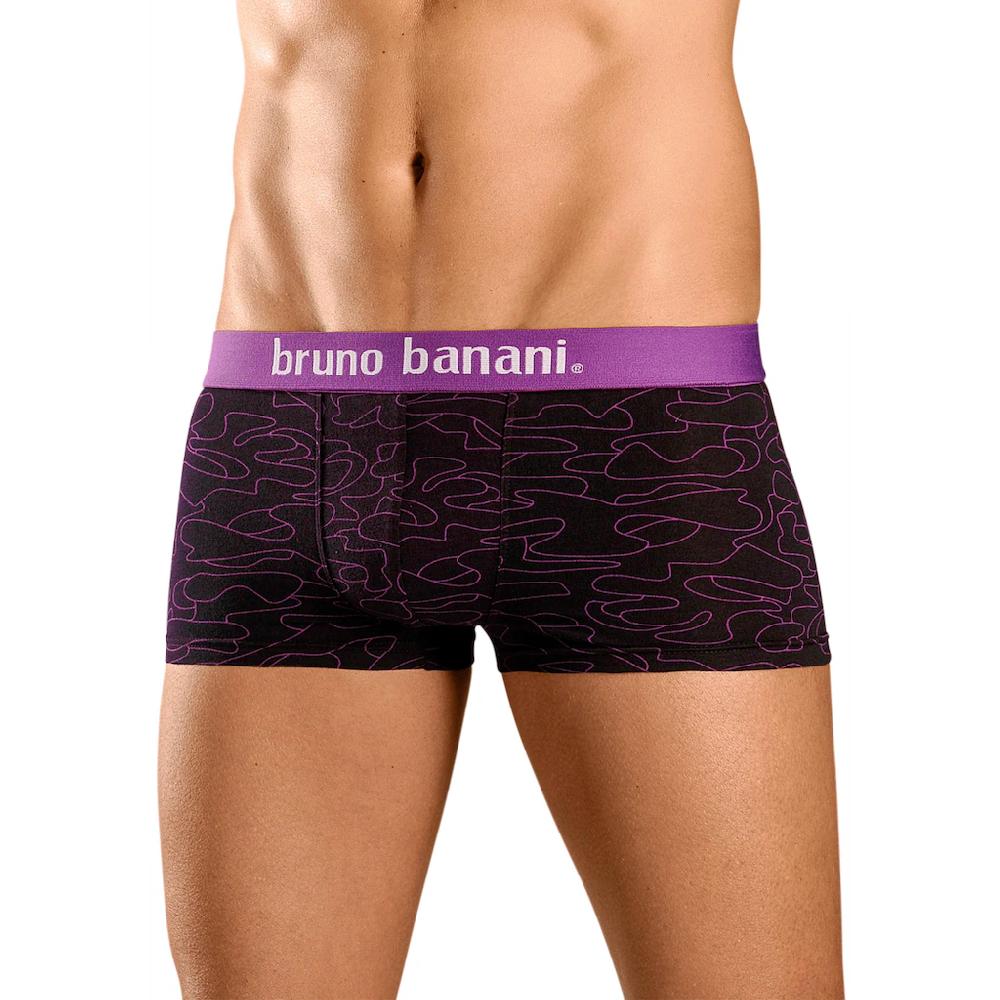 Bruno Banani Hipster (Packung 4 St.) Knapp Sitzende Boxershorts In Uni Oder Gemustert Aus Baumwollmischung