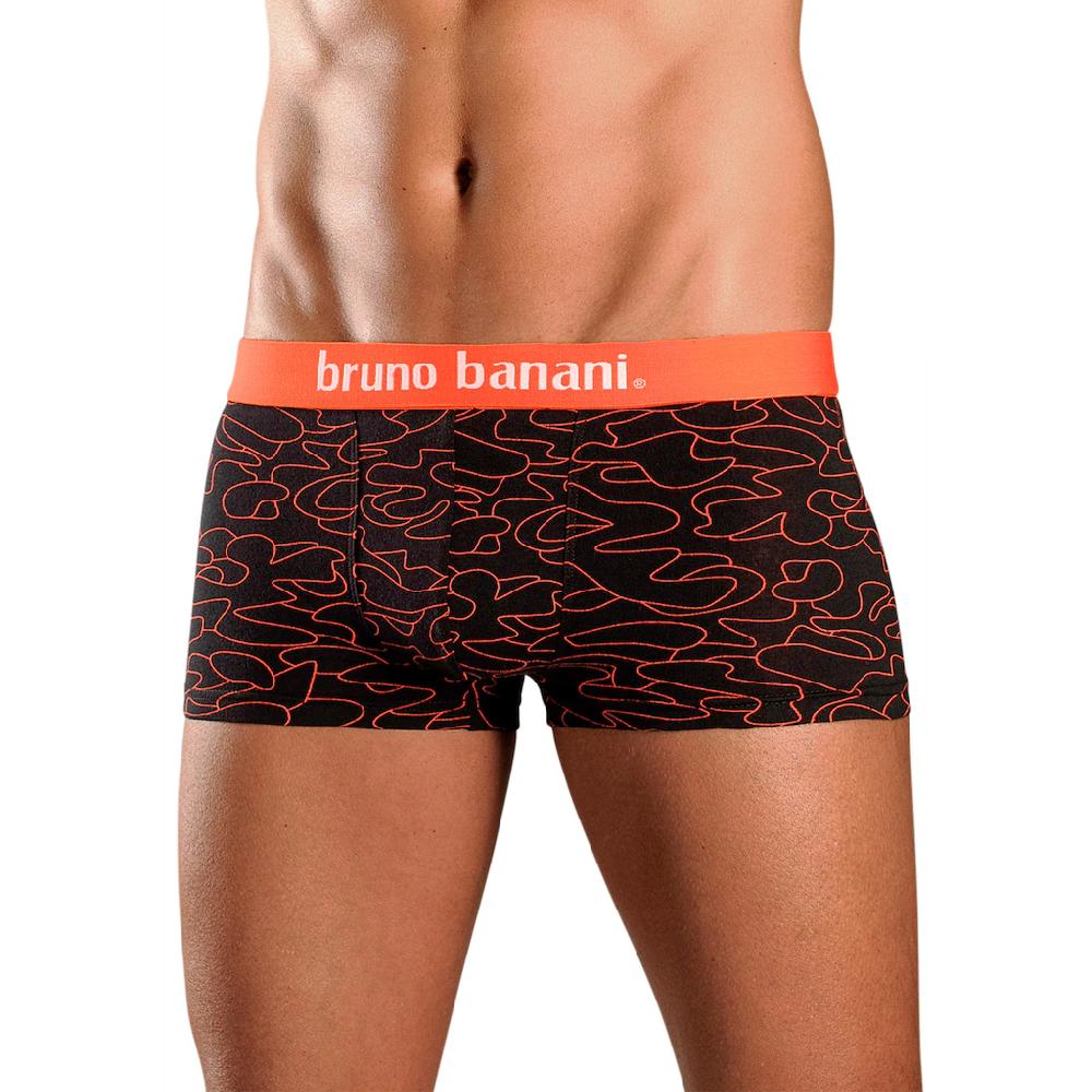 Bruno Banani Hipster (Packung 4 St.) Knapp Sitzende Boxershorts In Uni Oder Gemustert Aus Baumwollmischung