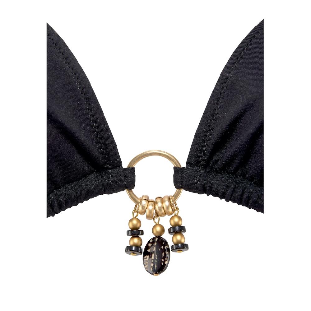 Bruno Banani Triangel-Bikini Mit Gold-schwarzenen Accessories Bestellen