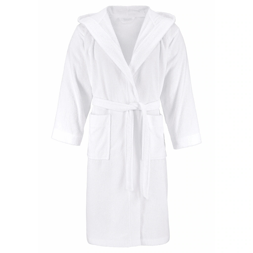Bruno Banani Unisex-Bademantel »Robby ideal für Sauna & Spa Hotelbademantel Morgenmantel« (1 St.) Damen & Herren Bademäntel Baumwolle mit Taschen Reise Sauna S-3XL