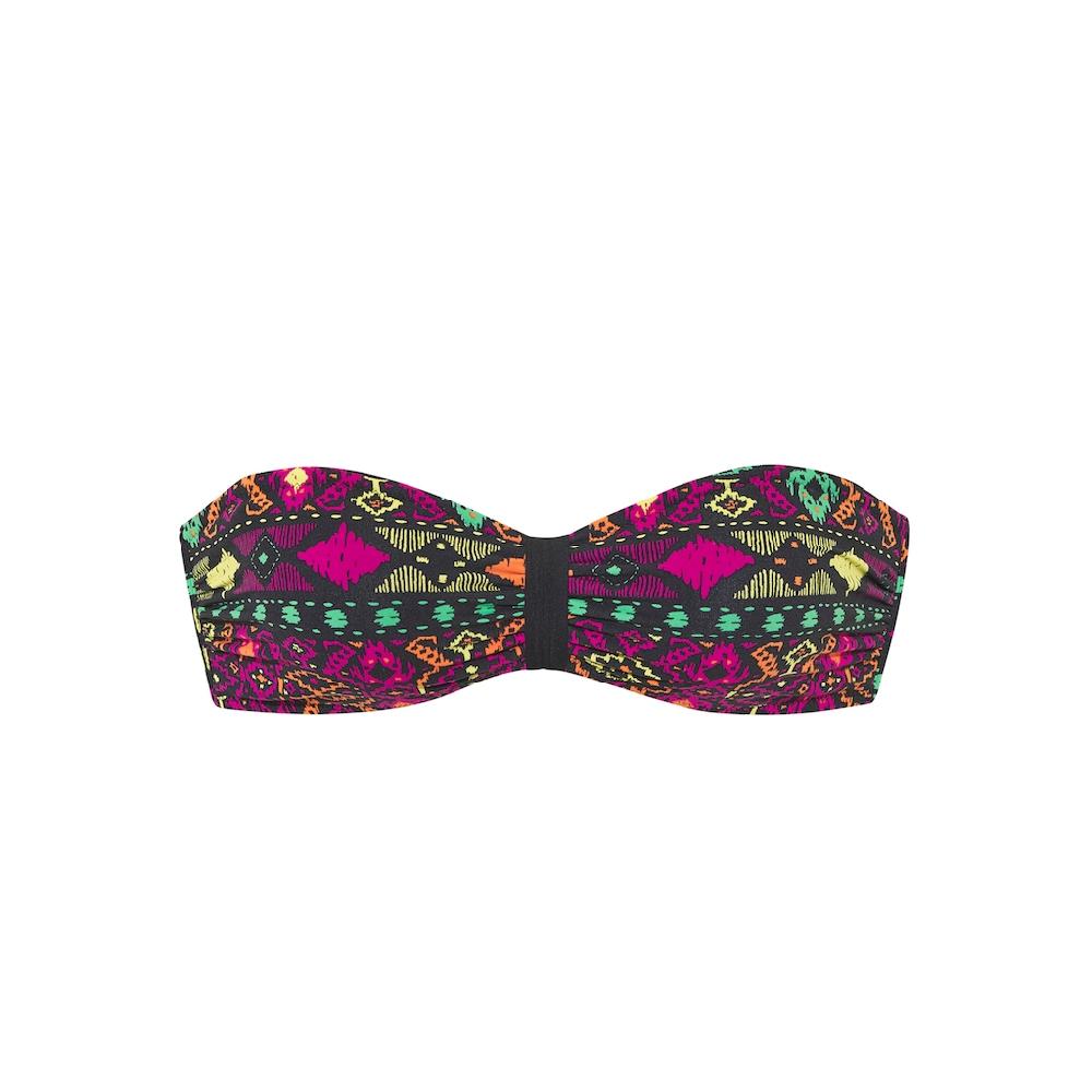 Buffalo Bandeau-Bikini Bunter Ethnodruck Kaufen