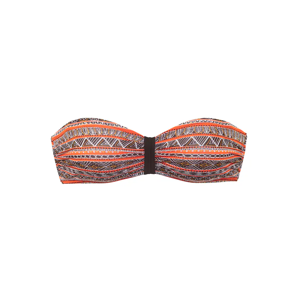 Buffalo Bandeau-Bikini Mit Trendigem Streifendruck ▷ Für