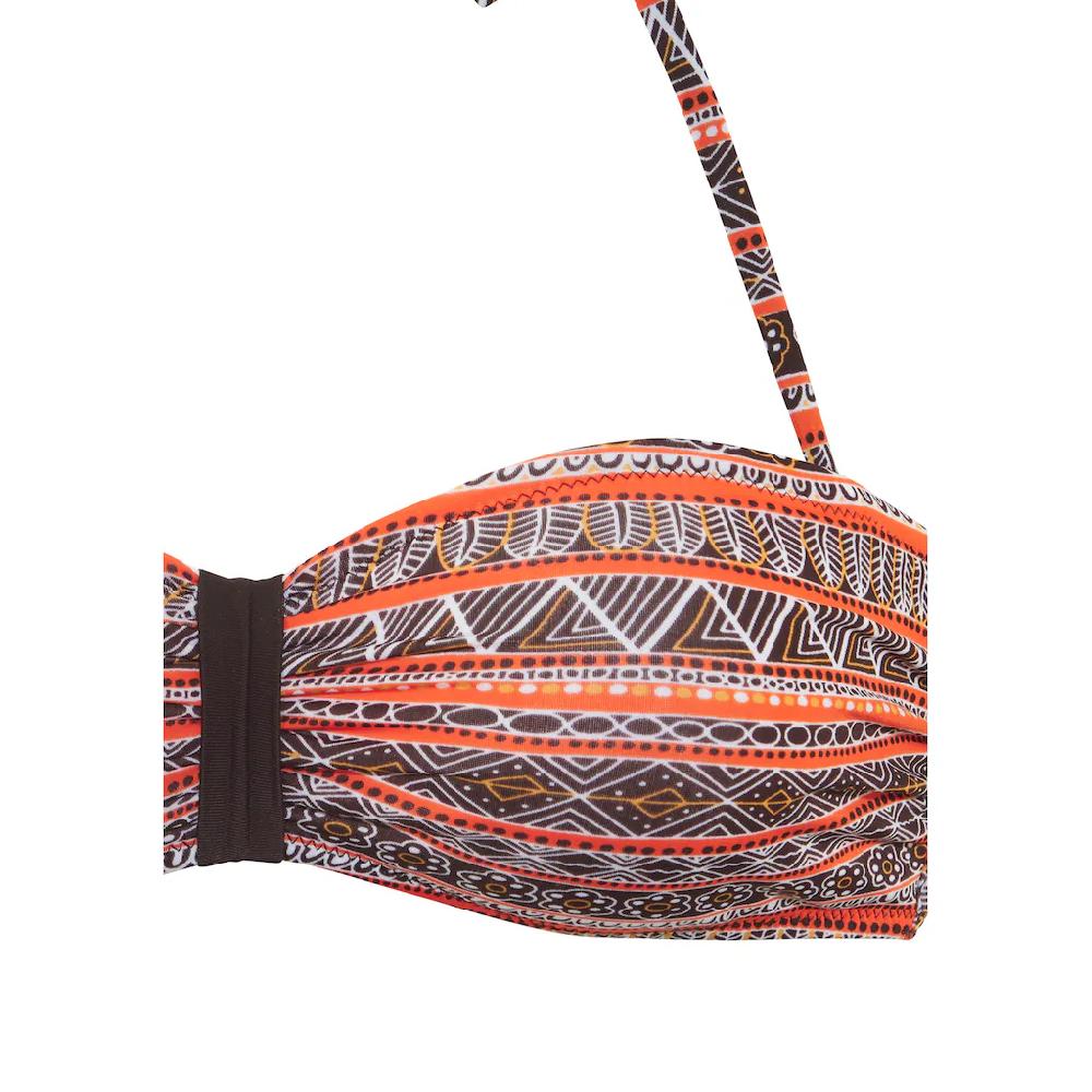 Buffalo Bandeau-Bikini Mit Trendigem Streifendruck ▷ Für