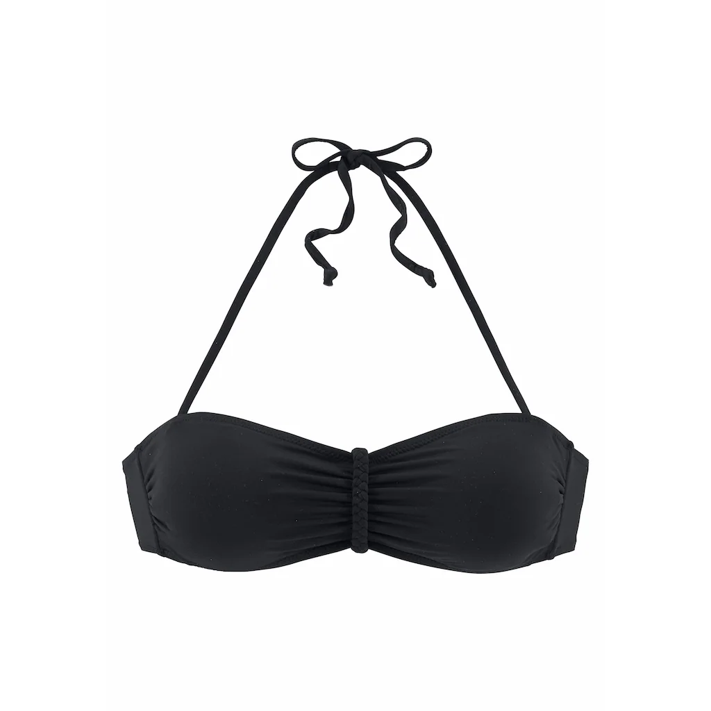 Buffalo Bandeau-Bikini-Top »Happy« Mit Geflochtenem Detail Online Bestellen