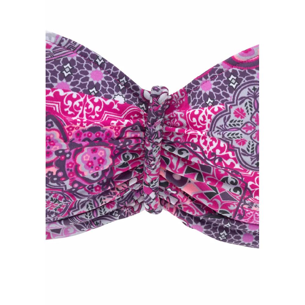 Buffalo Bandeau-Bikini-Top »Shari« Mit Paisleydruck Online Kaufen