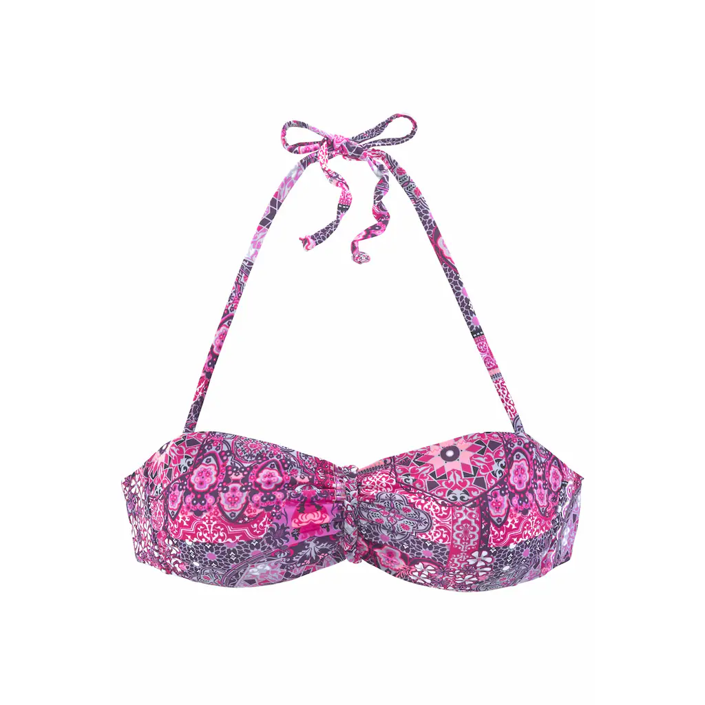 Buffalo Bandeau-Bikini-Top »Shari« Mit Paisleydruck Bestellen