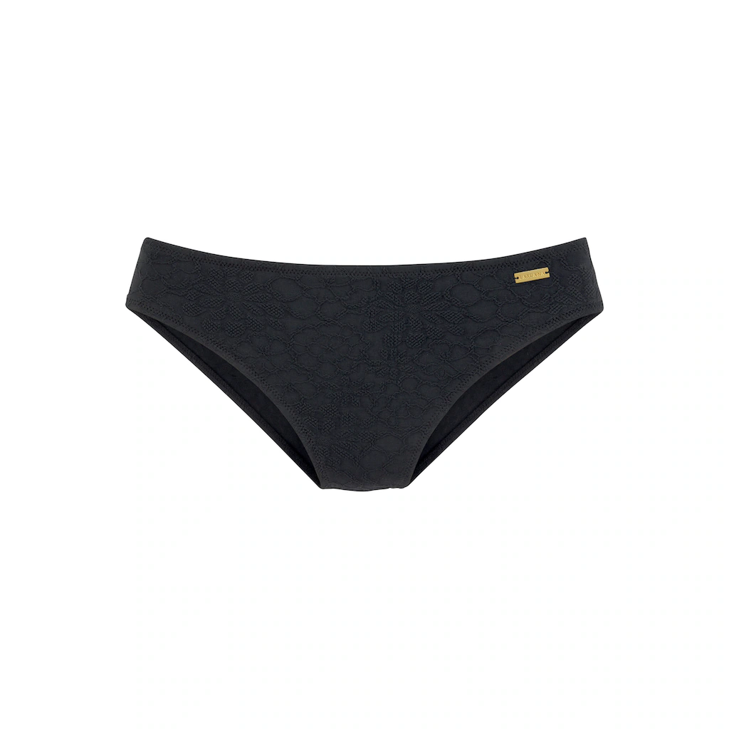 Buffalo Bikini-Hose »Bubble« Mit Floralem Strukturmuster Kaufen