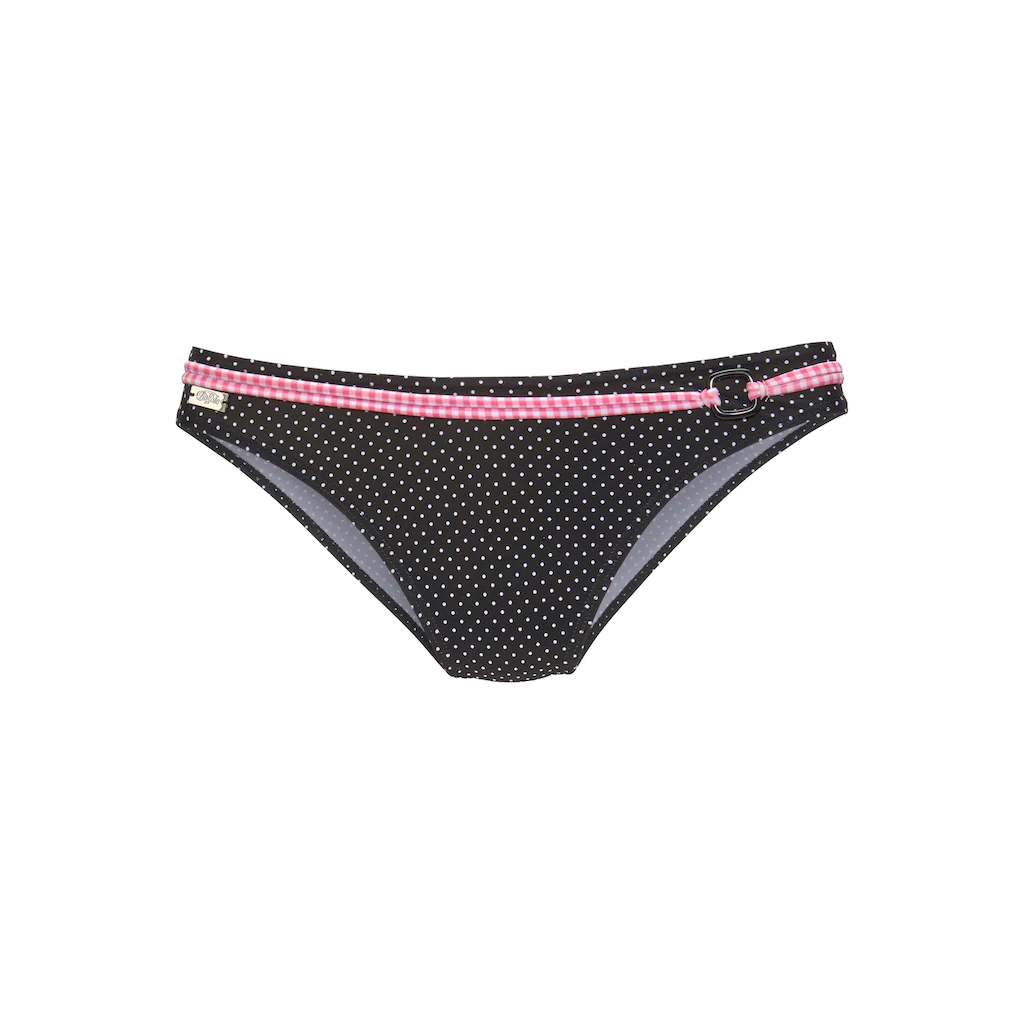 Buffalo Bikini-Hose »Florida« Mit Andersfarbigem Ziergürtel Online Kaufen