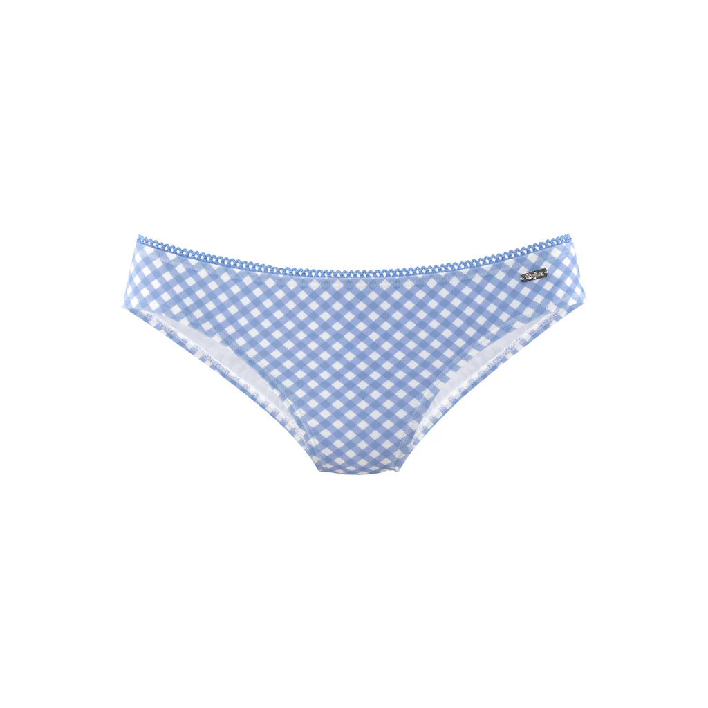 Buffalo Bikini-Hose »Karo« Mit Zierborte ▷ Für