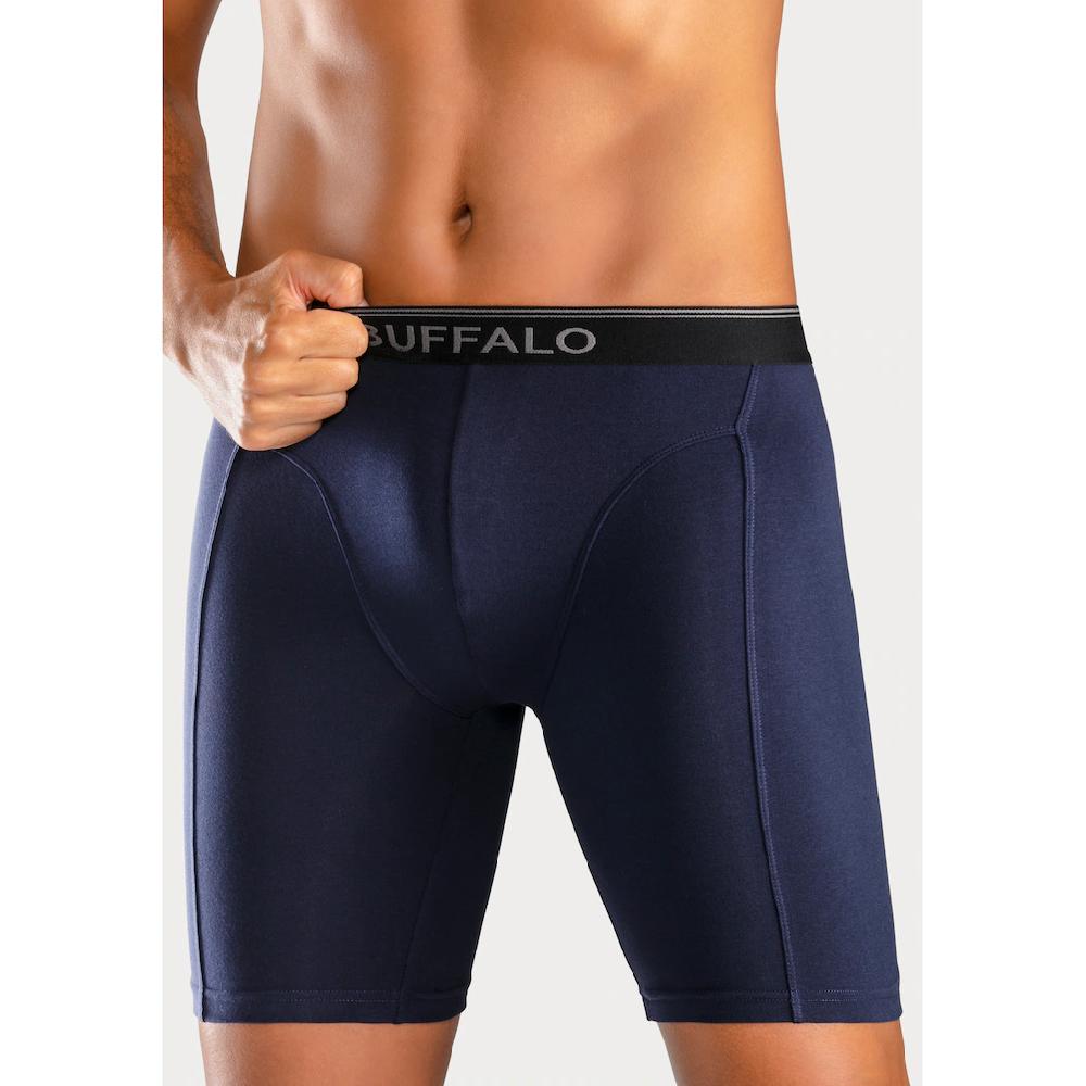 Buffalo Boxer »Boxershorts Für Herren« (Packung 3 St.) In Langer Form Ideal Auch Für Sport Und Trekking Online Kaufen