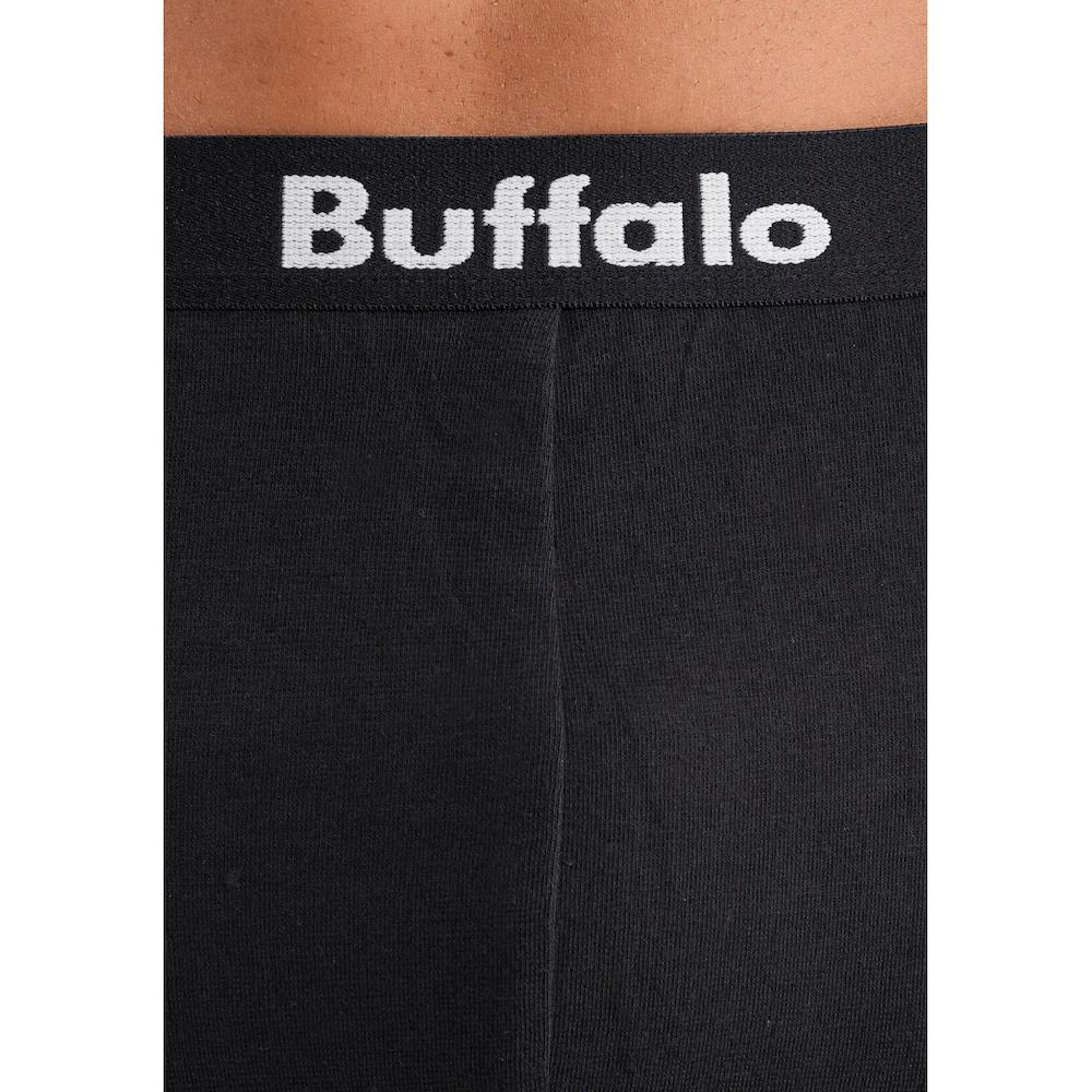 Buffalo Boxer »Boxershorts Für Herren« (Packung 3 St.) Mit Overlock-Nähten Vorn ▷ Für