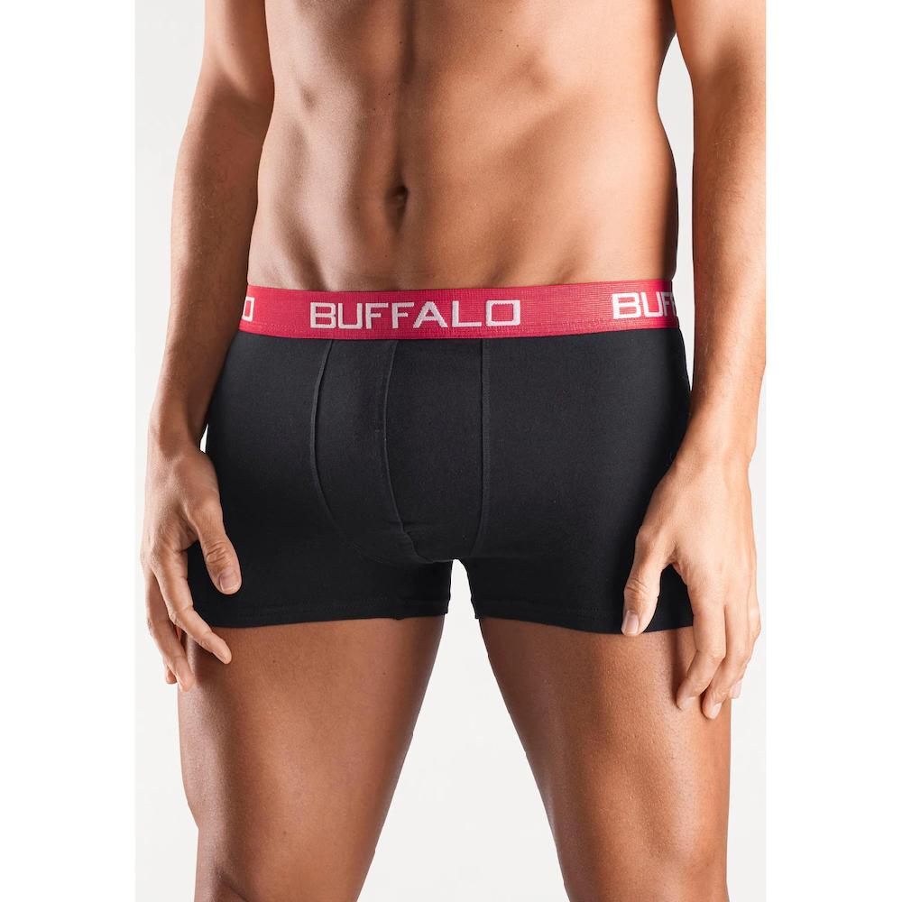 Buffalo Boxer »Boxershorts Für Herren« (Packung 4 St.) Aus Baumwoll-Mix Online Bestellen