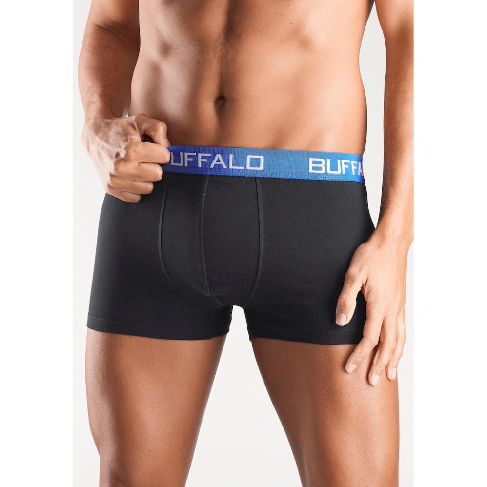 Buffalo Boxer »Boxershorts Für Herren« (Packung 4 St.) Aus Baumwoll-Mix Online Bestellen