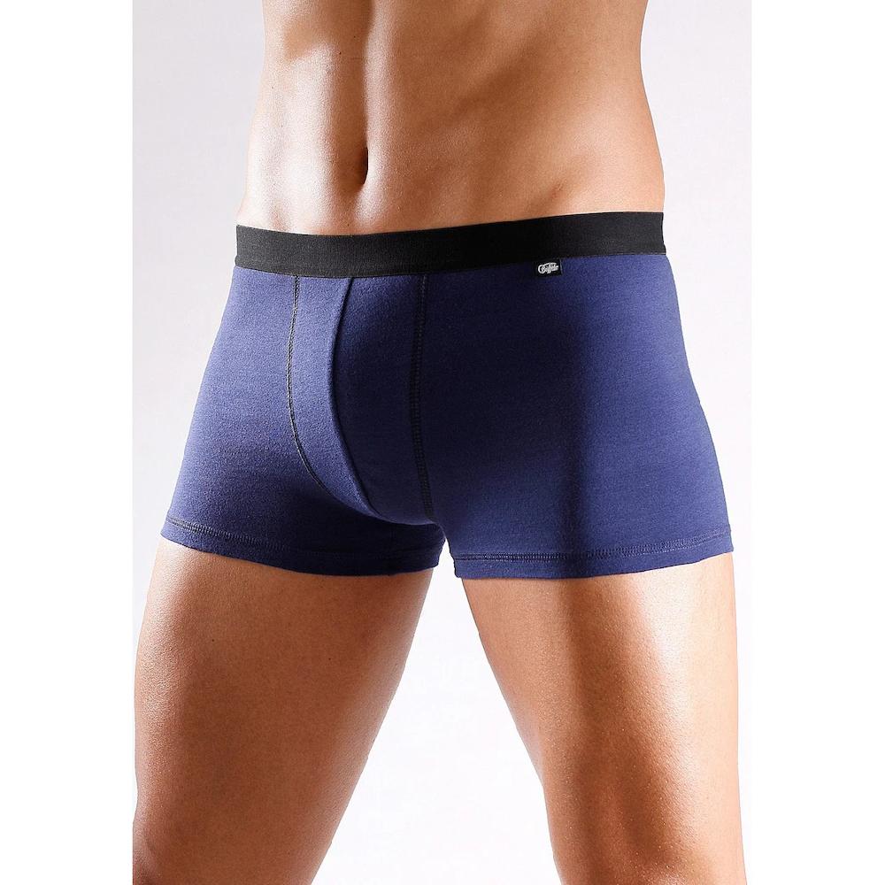 Buffalo Boxer »Boxershorts Für Herren« (Packung 8 St.) Mit Kontrastfarbigem Webbund ▷ Für