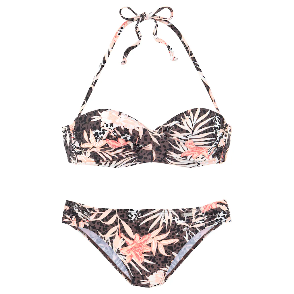 Buffalo Bügel-Bandeau-Bikini Im Mustermix Online Kaufen