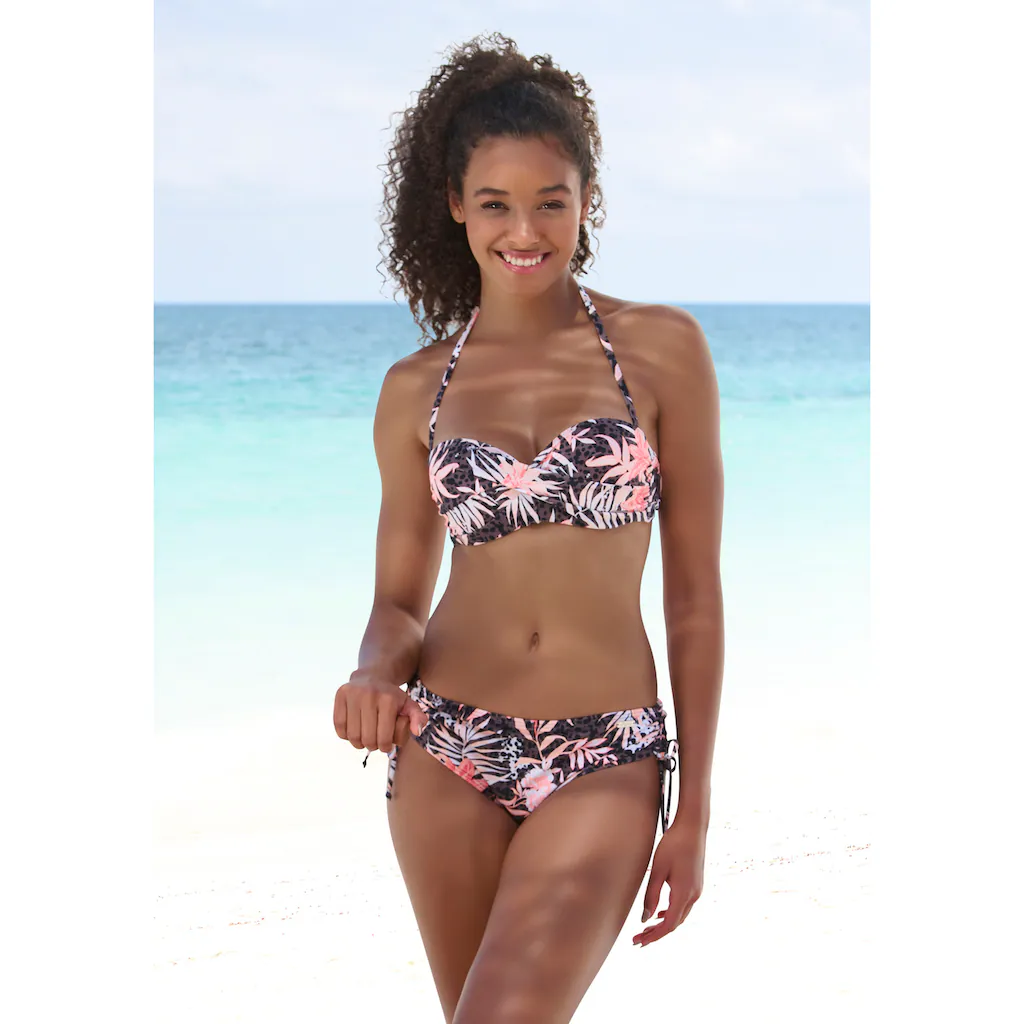 Buffalo Bügel-Bandeau-Bikini-Top »Branda« mit floralem Design online bestellen