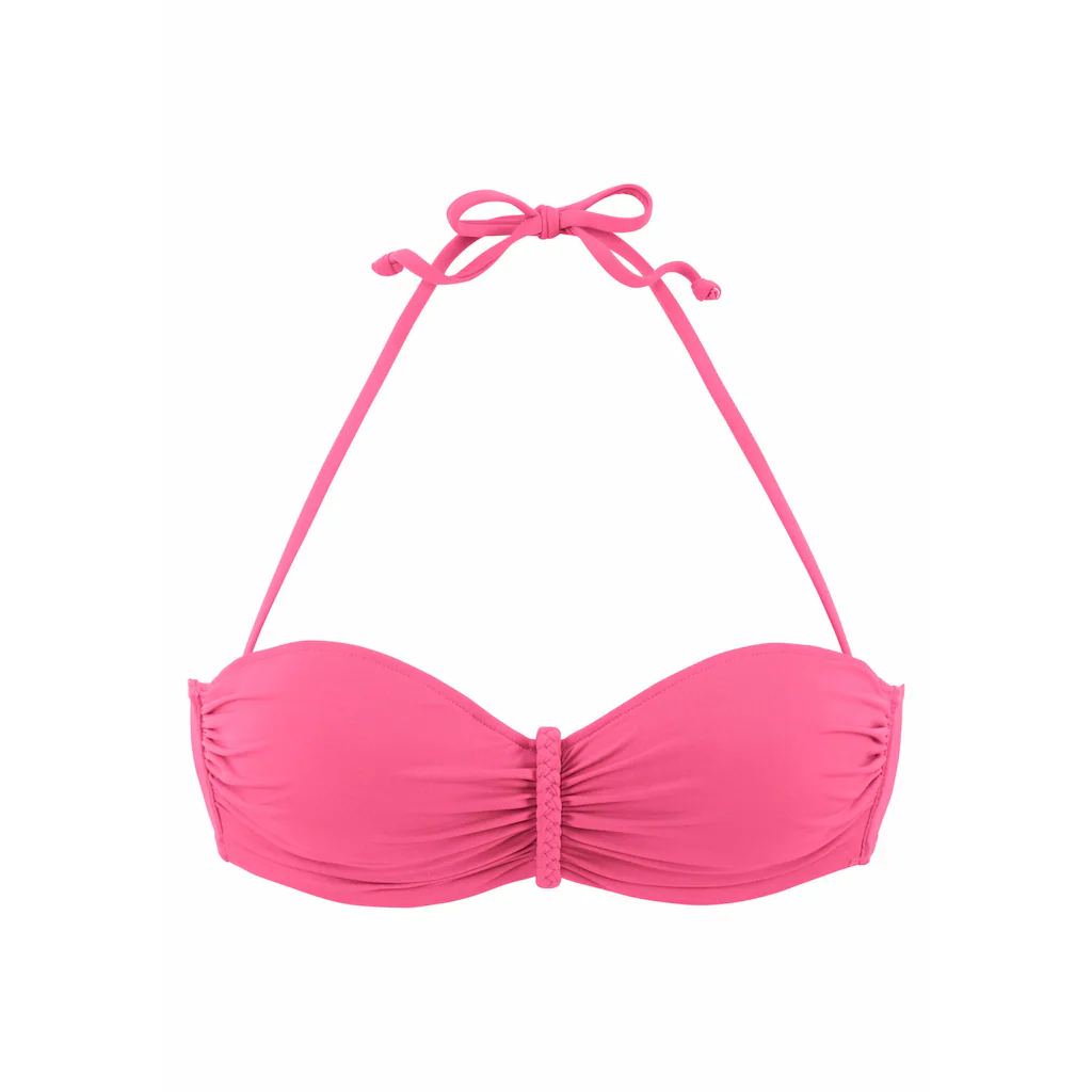 Buffalo Bügel-Bandeau-Bikini-Top »Happy« Mit Geflochtenem Detail Kaufen