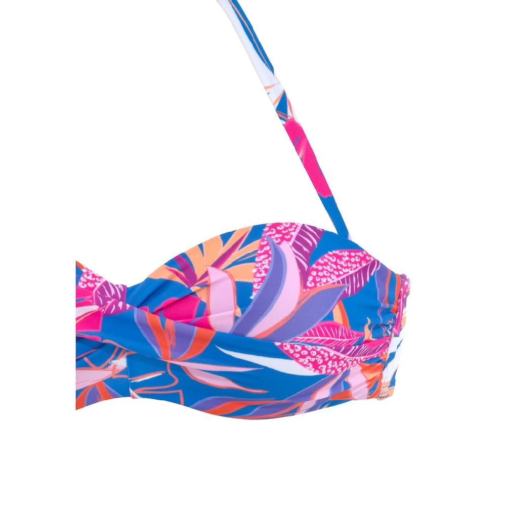 Buffalo Bügel-Bandeau-Bikini-Top »Soleil« Mit Gedrehter Optik Bestellen