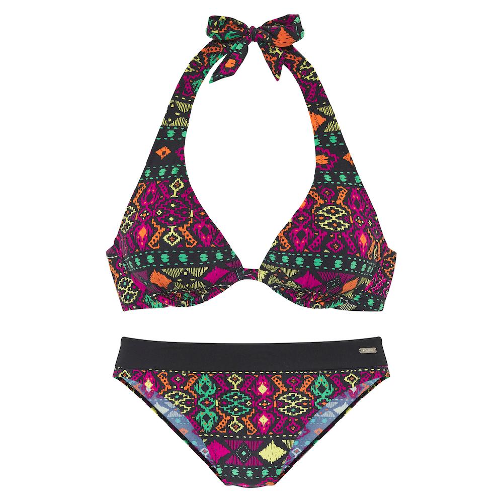Buffalo Bügel-Bikini Farbenfroher Ethnodruck Online Kaufen