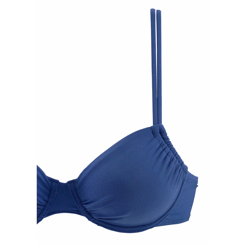 Buffalo Bügel-Bikini-Top »Happy« Seitlich Zu Raffen Bestellen