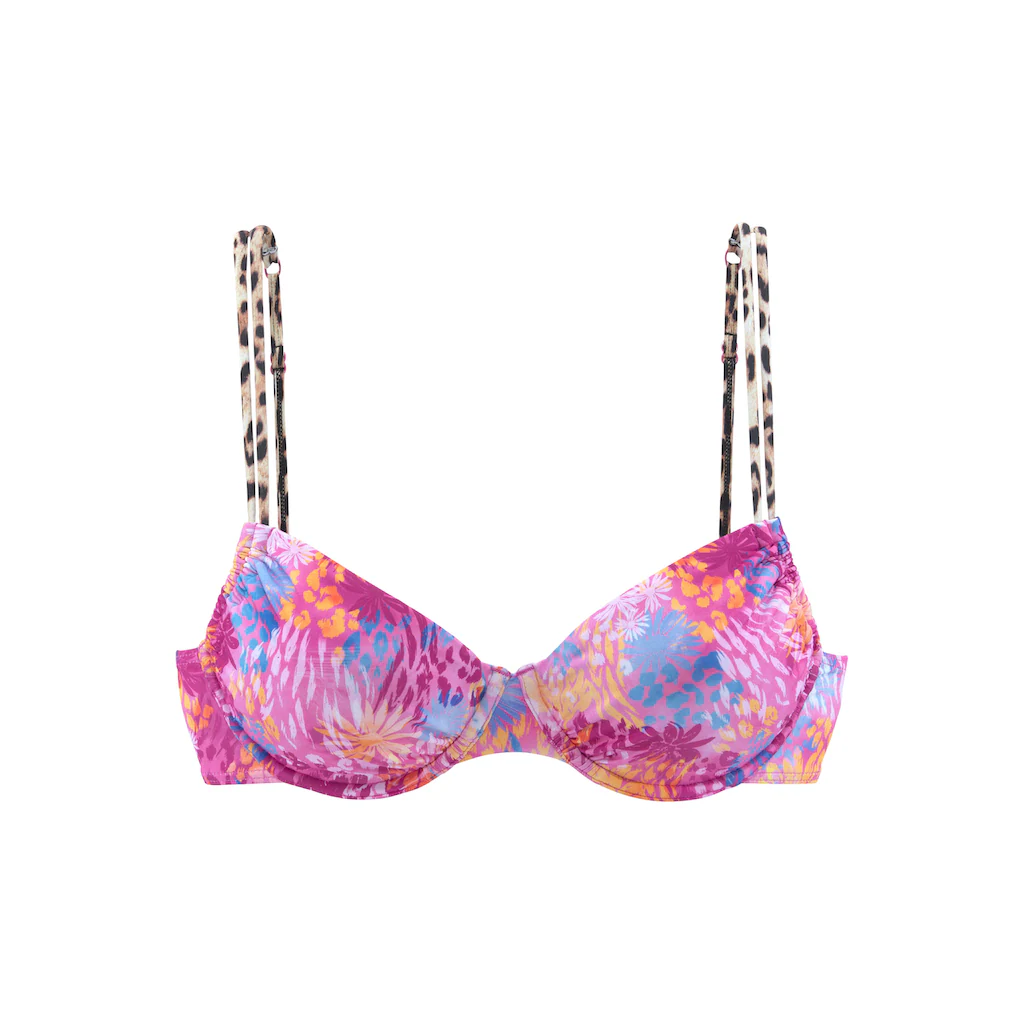 Buffalo Bügel-Bikini-Top »Haruna« Mit Muster-Mix Kaufen